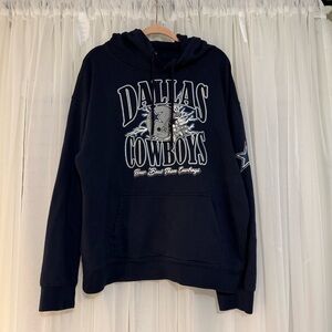 NFL Dallas Cowboys Dark Blue Hoodie